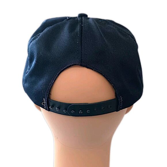 USS Dwight D Eisenhower Snapback Hat CVN 69 US Navy Scrambled Eggs Vintage - Picture 3 of 16